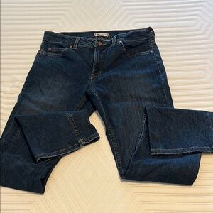 Dickies Blue Boot Cut Jeans with Subtle Fading